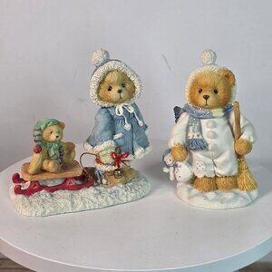 Vintage 90s Cherished Teddies Collectible Figurines "Mary A Special Friend Warms
